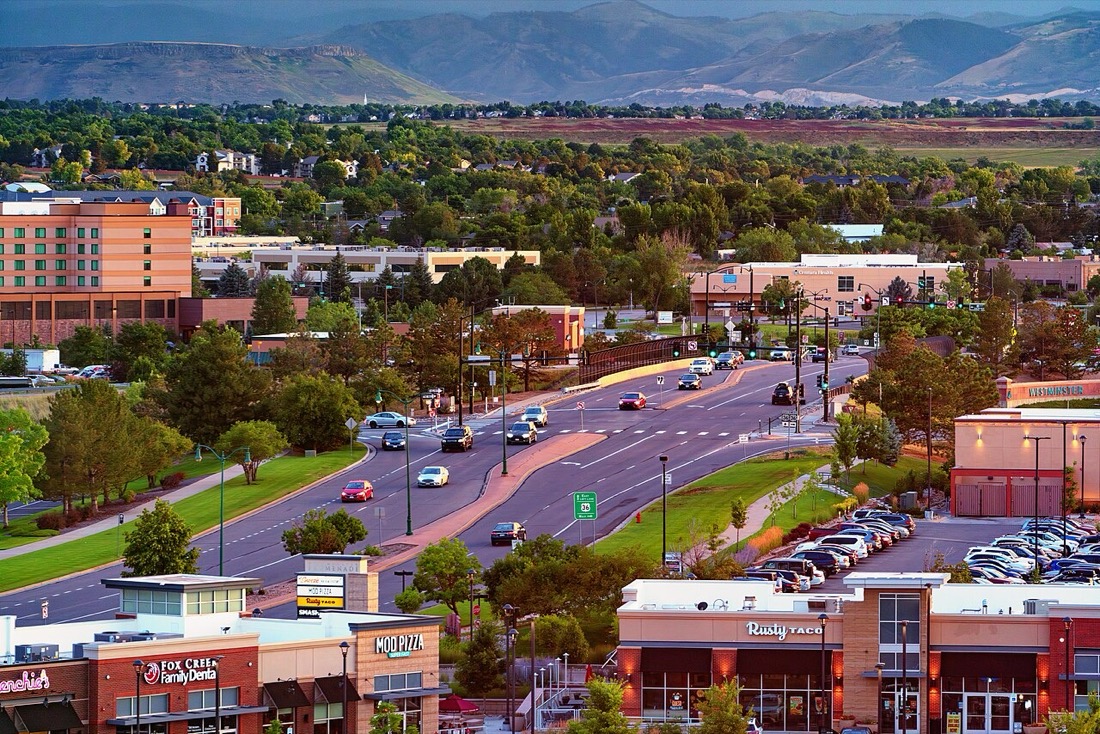Cityscape of Westminster, Colorado